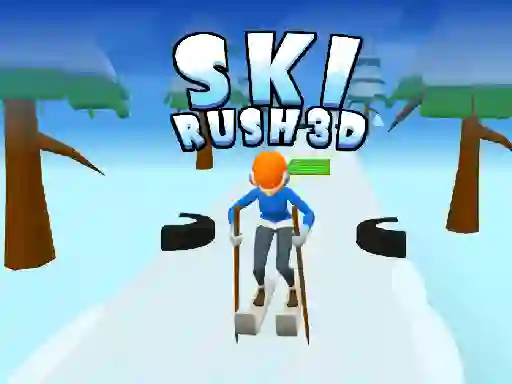 Lojë Ski Rush 3d në internet