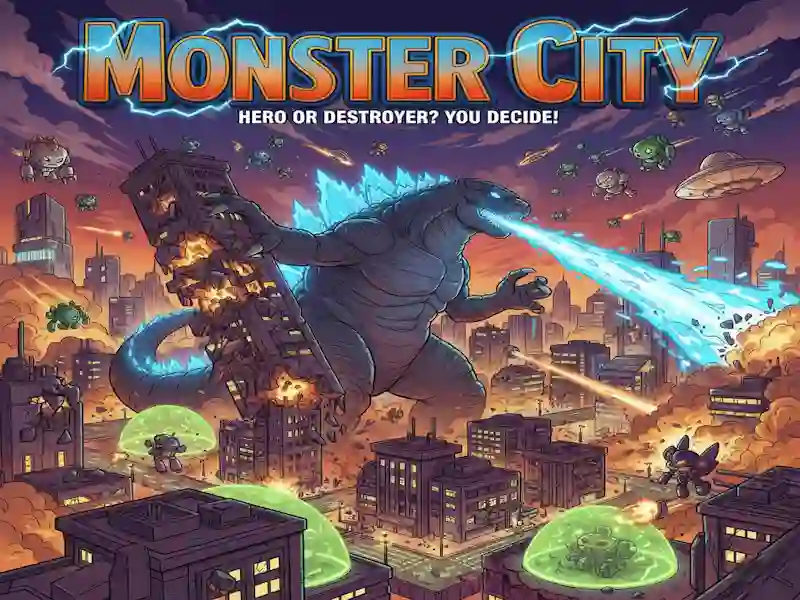 Lojë Monster City në internet