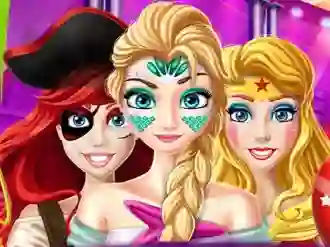Lojë Halloween Princess Party në internet
