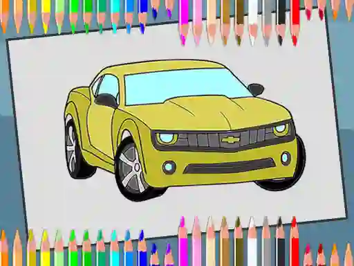 Lojë American Cars Coloring Book në internet