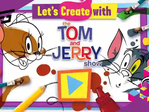 Lojë Lets Create with Tom and Jerry në internet