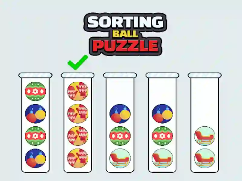 Lojë Sorting Ball Puzzle në internet