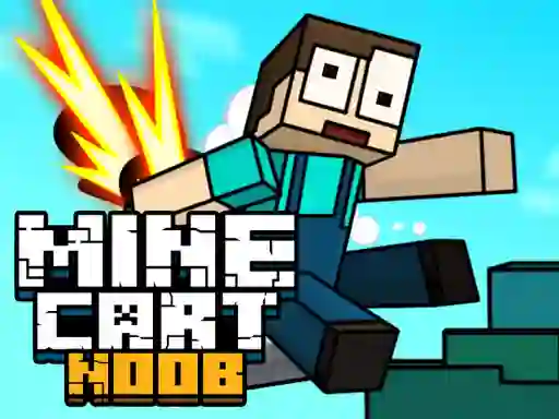 Lojë Mine Cart Noob në internet