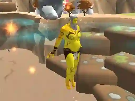 Lojë Aqua Man Sea Fight në internet