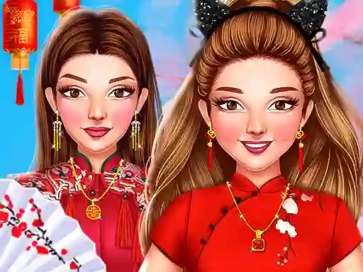Lojë Celebrity Chinese New Year Look në internet