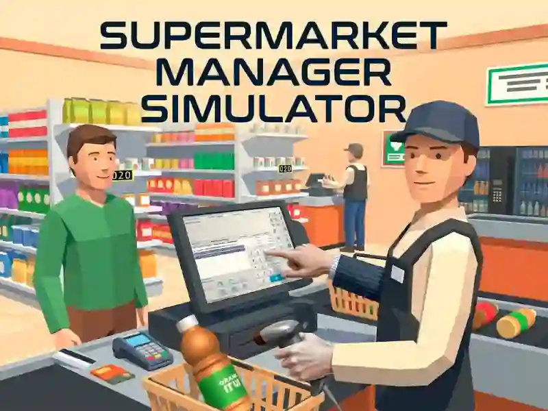 Lojë Supermarket Manager Simulator në internet