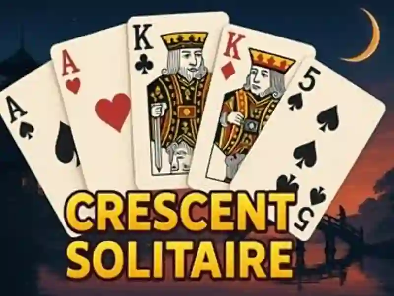 Lojë Crescent Solitaire në internet