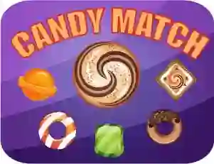 Lojë Candy Match në internet