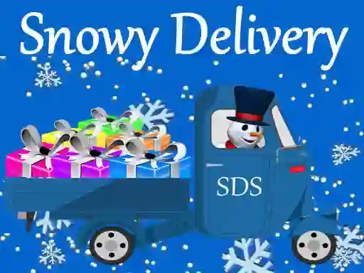 Lojë Snowy Delivery në internet