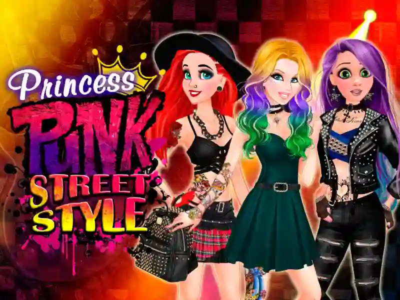 Lojë Princess Punk Street Style në internet