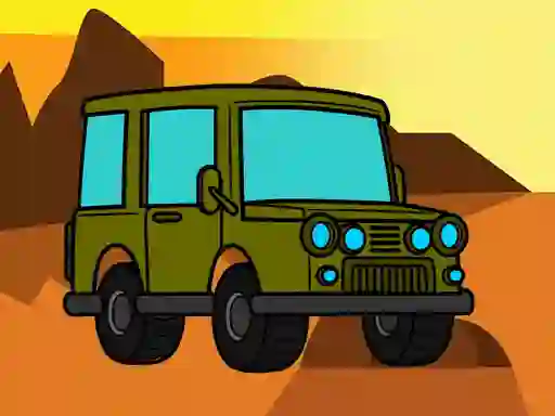 Lojë Off-Road Coloring Book në internet