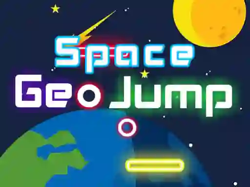 Lojë Space Geo Jump në internet