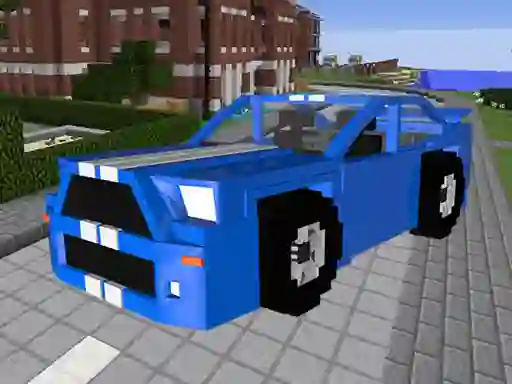 Lojë Blockcraft Cars Hidden Keys në internet