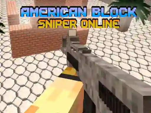 Lojë American Block Sniper Online në internet