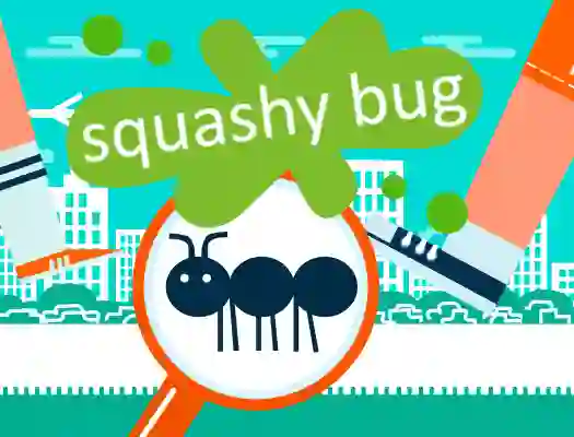 Lojë Squashy Bug në internet