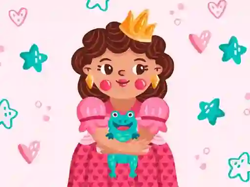Lojë The Frog Prince Jigsaw në internet