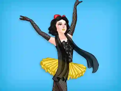 Lojë Princesses Rock Ballerinas në internet