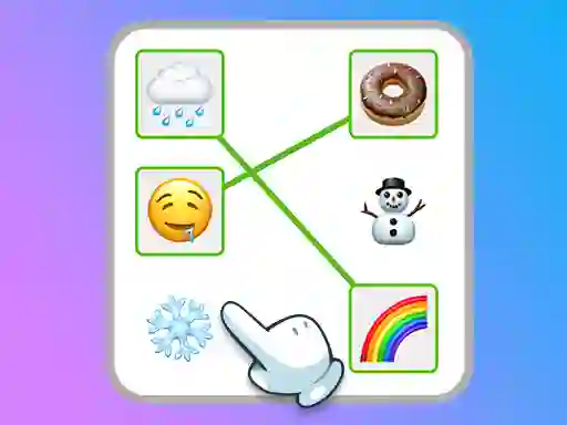 Lojë Emoji Match në internet