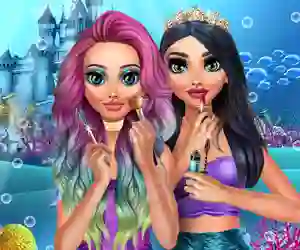 Lojë Mermaids Makeup Salon në internet