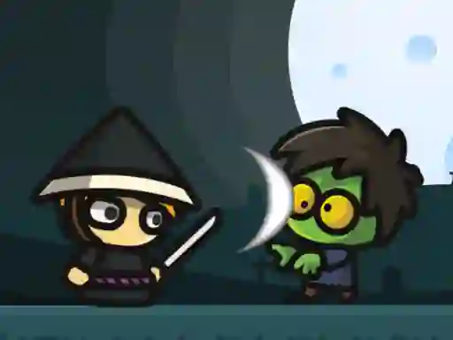 Lojë Samurai VS Zombies në internet