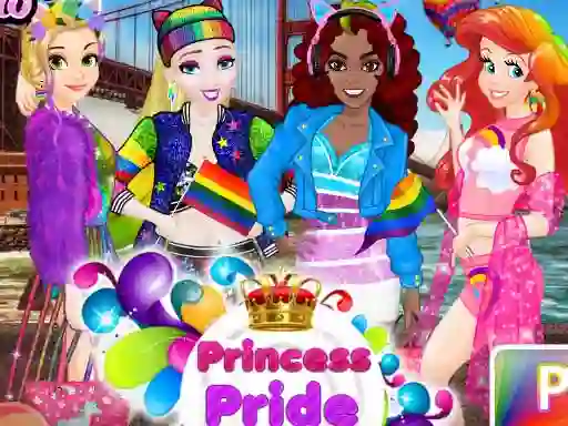 Lojë Princess Pride Day në internet