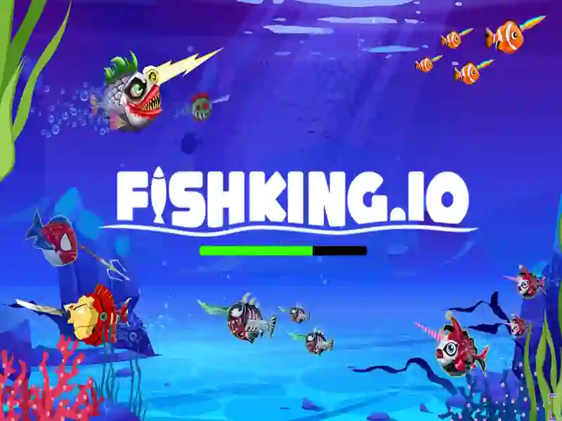 Lojë Fishking.io në internet