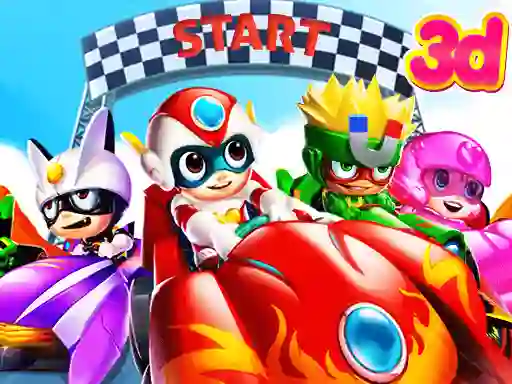 Lojë Cartoon Racing 3D në internet