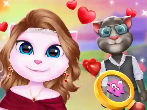 Lojë Kitty Couple Lovely Valentine në internet