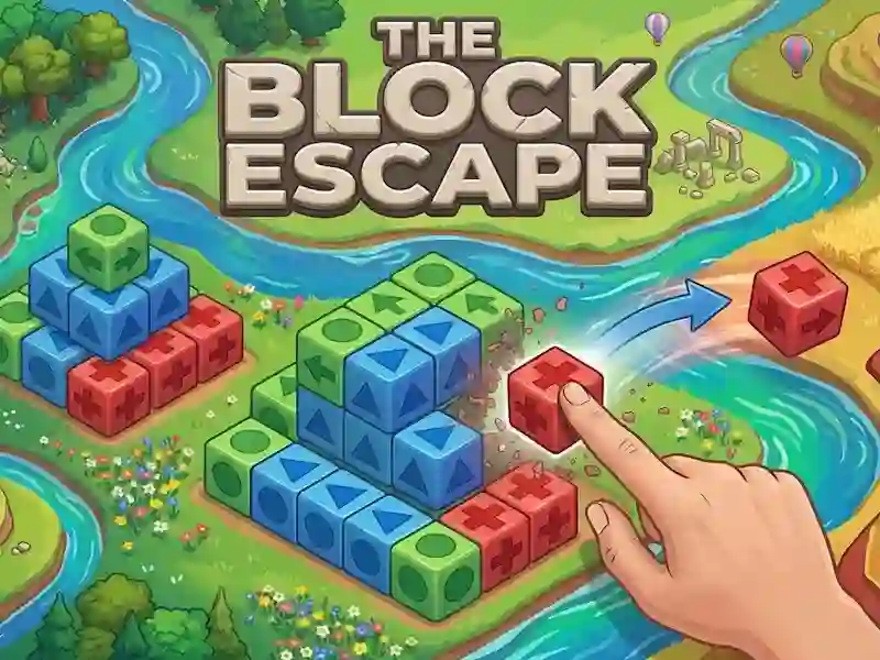 Lojë The Block Escape në internet