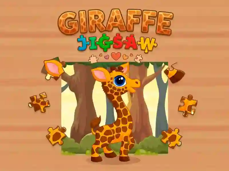 Lojë Giraffe Jigsaw në internet