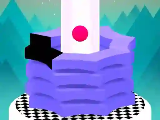Lojë Stack Ball Fall në internet