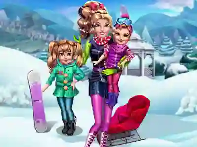 Lojë Twins Winter Fun! në internet