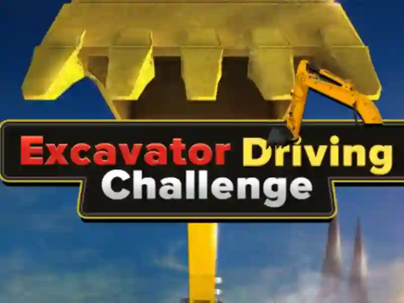 Lojë Excavator Driving Challenge në internet