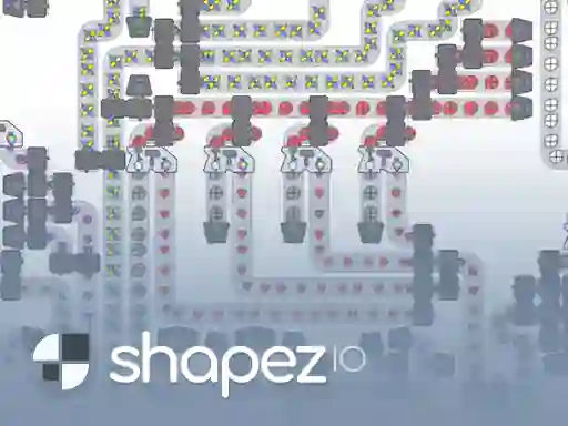 Lojë Shapez. io në internet