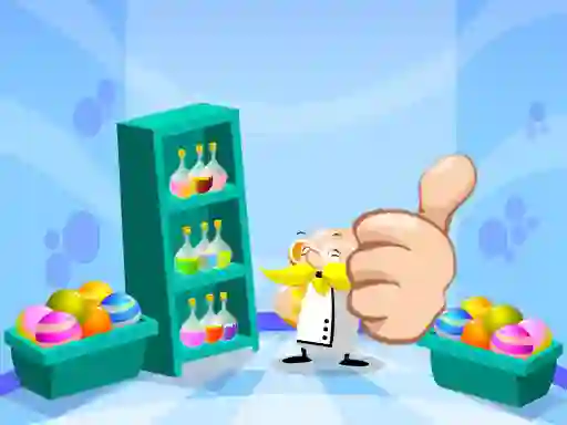Lojë Crazy Professor Bubble në internet