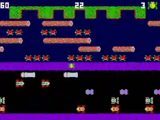 Lojë Clumpsy Frogger 2D në internet
