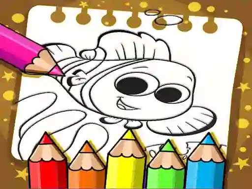Lojë Finding Nemo Color Book në internet