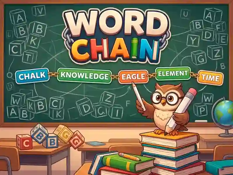 Lojë Word Chain në internet