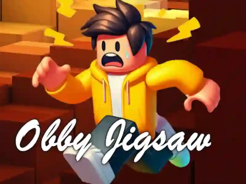 Lojë Obby Jigsaw në internet