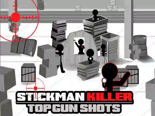 Lojë Stickman Killer Top gun Shots në internet