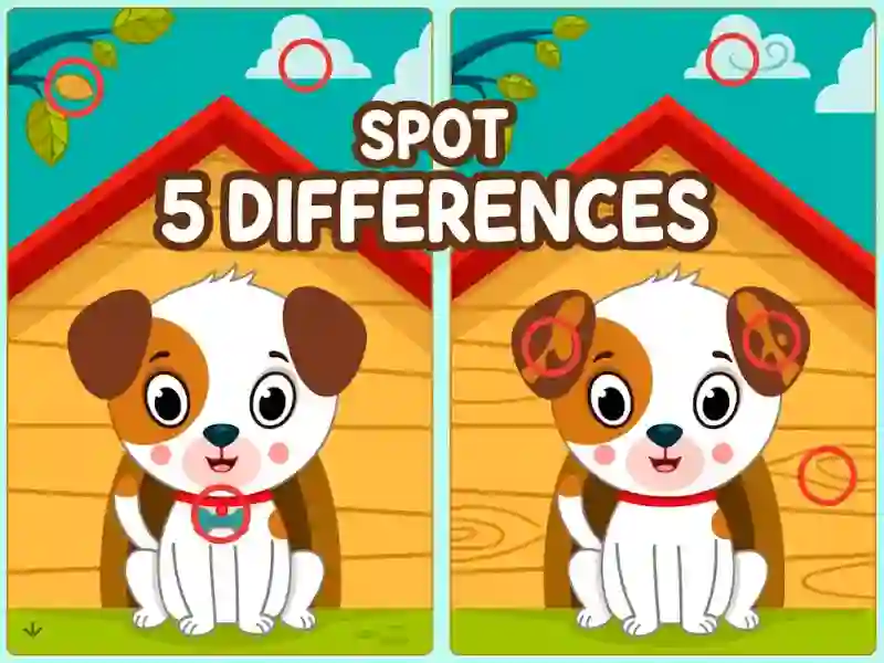 Lojë Spot 5 Differences në internet