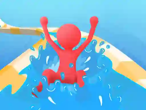 Lojë Waterpark Slide Race në internet