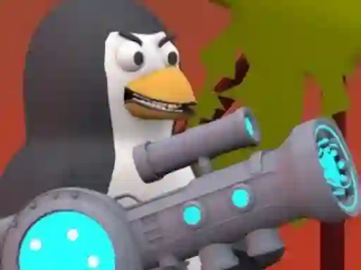 Lojë Penguin Battle në internet
