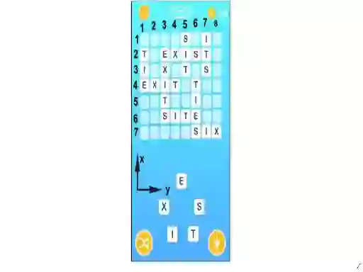 Lojë Word Cross në internet