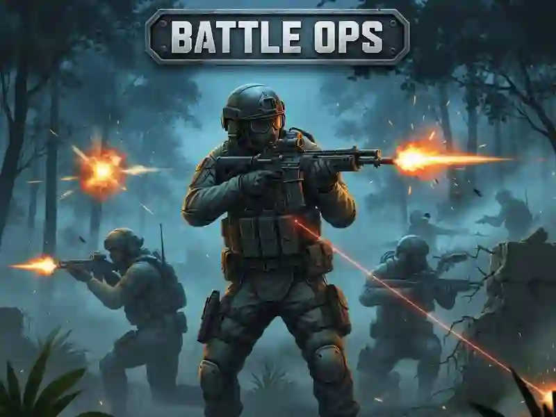 Lojë Battle Ops në internet