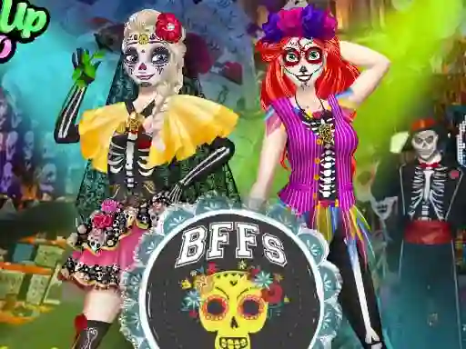 Lojë BFFS Day Of The Dead në internet