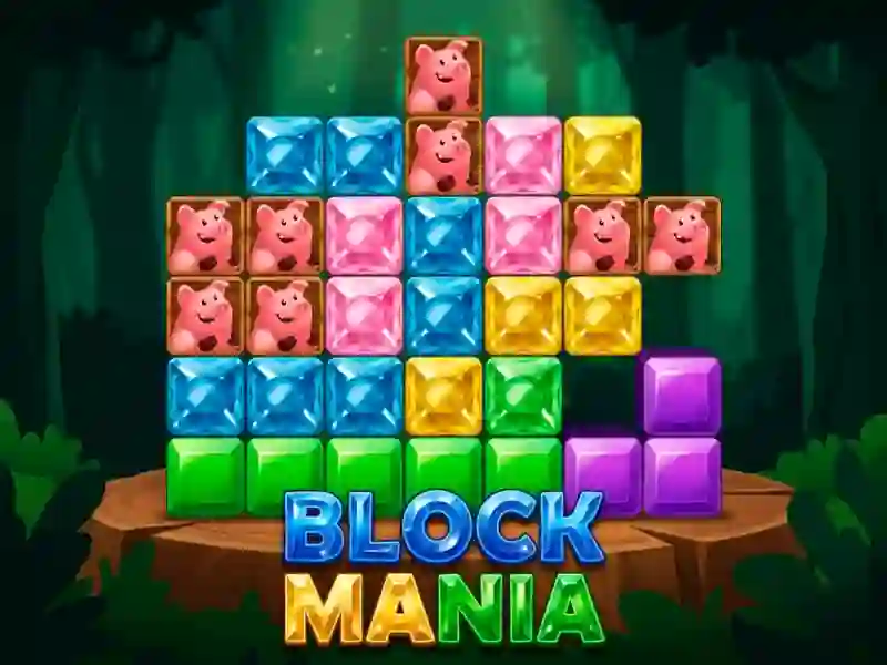 Lojë Block Mania në internet