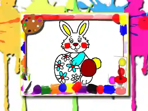 Lojë Easter Coloring Book në internet