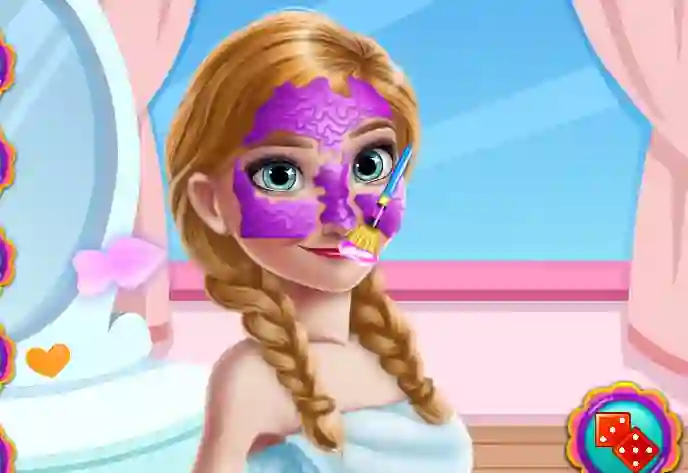 Lojë Ice Princess Fruity Skin Care në internet