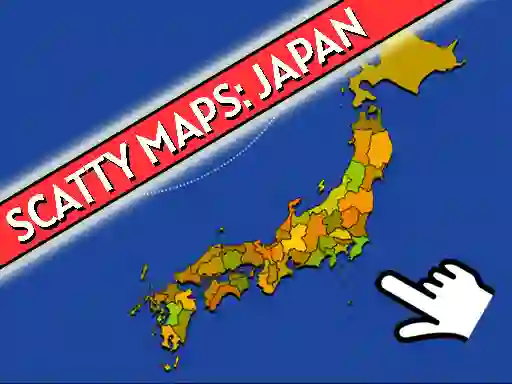 Lojë Scatty Maps Japan në internet